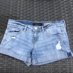 Aéropostale midi jean shorts